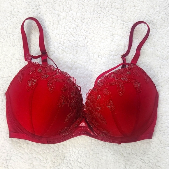 New!Victorias Secret Very Sexy Midnight Affair Embroidery Push Up Bra - Picture 5 of 12